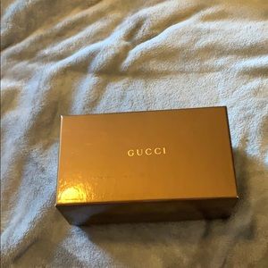Authentic Gucci glassware box